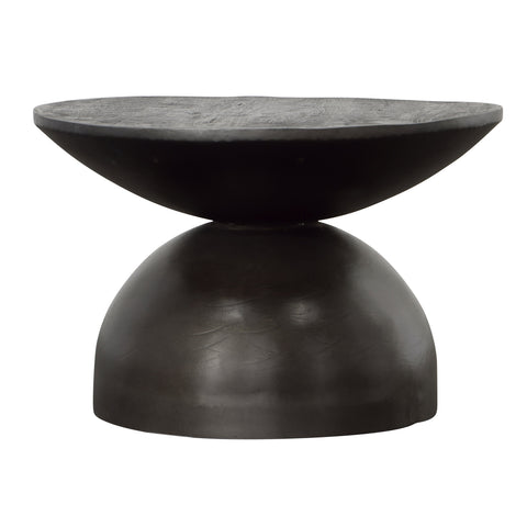 Bermudes Black Sandblasted Finish Coffee Table