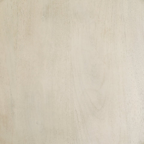 Bea Whitewash Finish Side Table