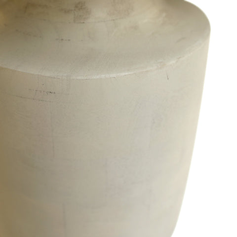 Bea Whitewash Finish Side Table