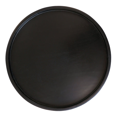 Blandon Black Sandblasted Finish Side Table