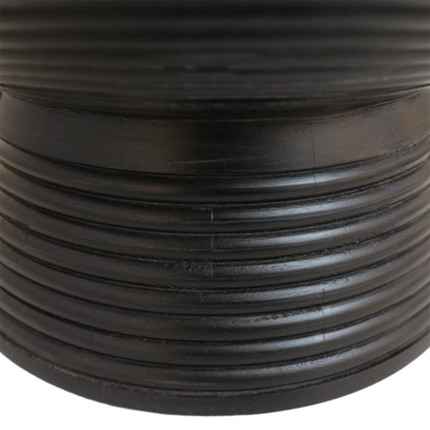 Botero Black Sandblasted Finish Coffee Table