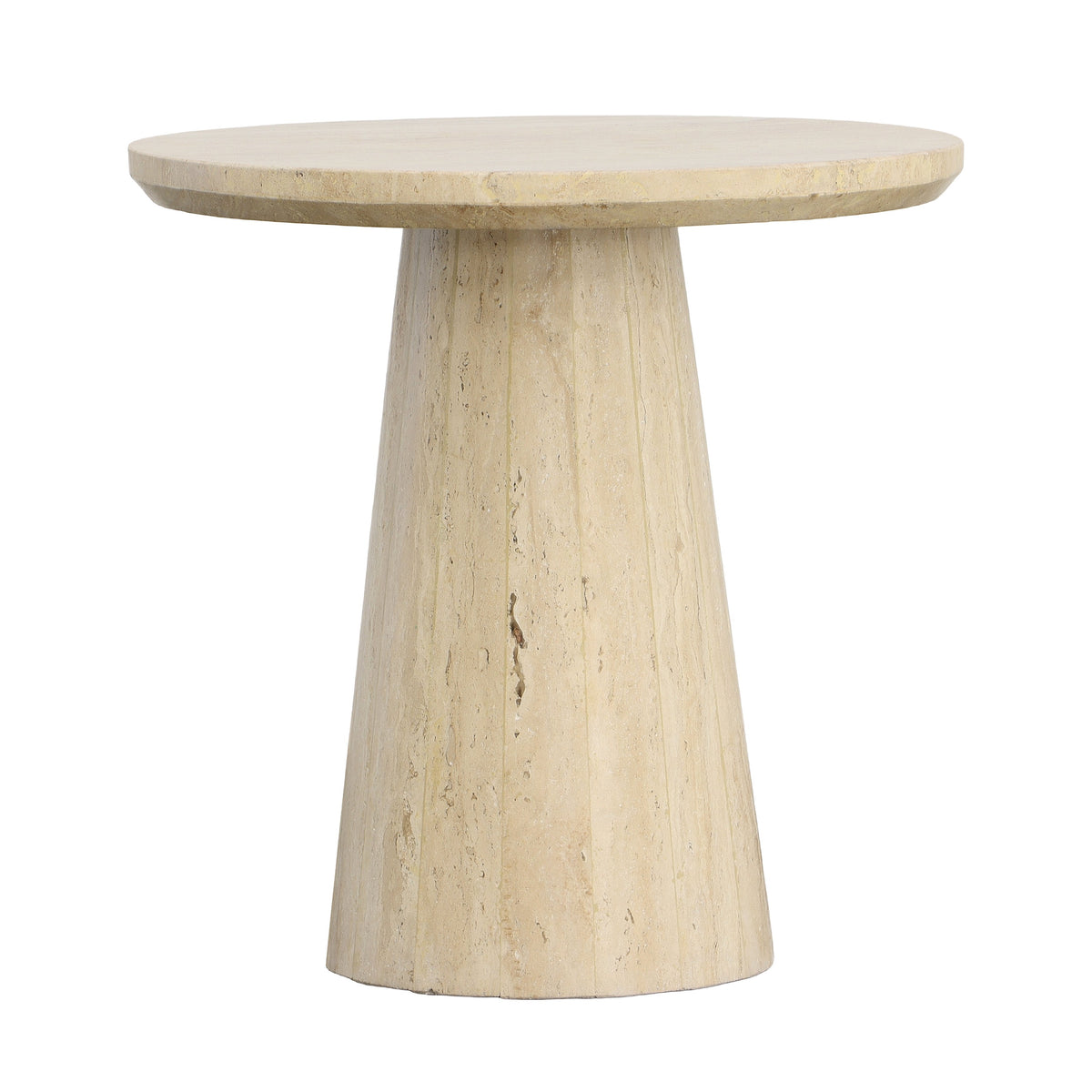 Avril Beige Side Table
