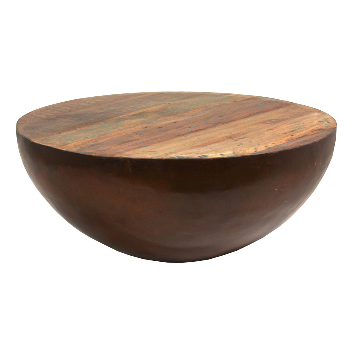 Cruz Antique Brown Sealed Finish Coffee Table