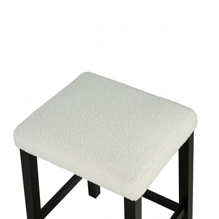 Chalcedony 3 Pc. Dining Table Set Model Sl3401Bk-Pt-3Pk By Furniture Of America 
