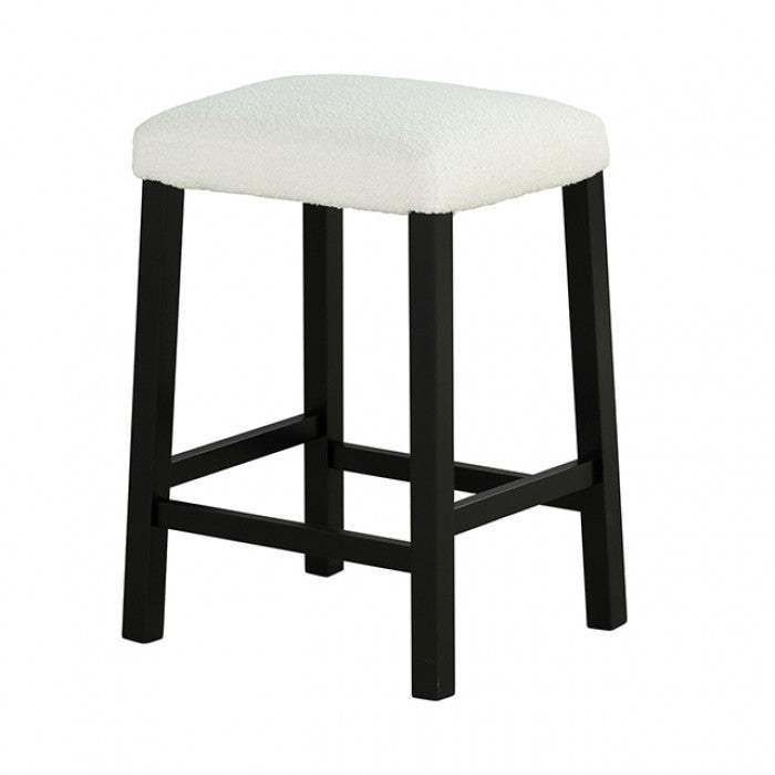 Chalcedony 3 Pc. Dining Table Set Model Sl3401Bk-Pt-3Pk-Stool By Furniture Of America 