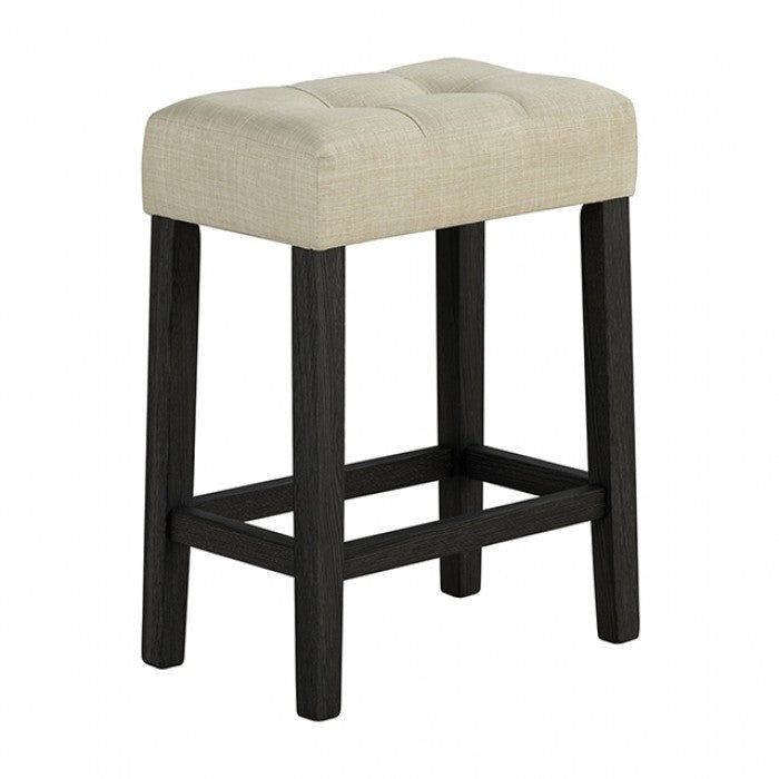 Zanaide 3 Pc. Dining Table Set Model Sl3402Bk-Pt-3Pk-Stool By Furniture Of America 
