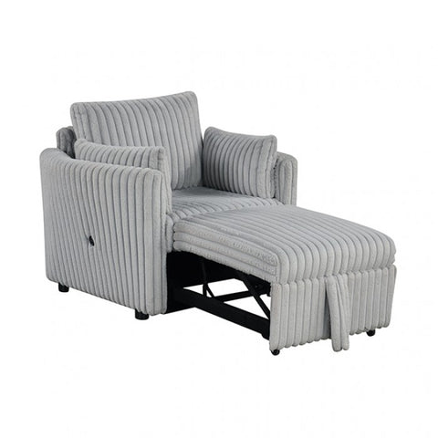 Denholme Chair Model Sl64002Gy-Ch-Pk By Furniture Of America 
