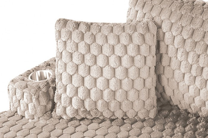 Ferryhill 2-Arm Chaise Model Sl69000Tp-Pk By Furniture Of America 