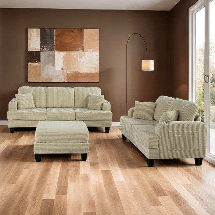 Moretaine Sofa Model Sl6932Bg-Sf-Pk By Furniture Of America 