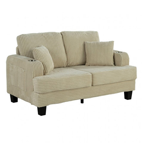 Moretaine Loveseat Model Sl6932Bg-Lv-Pk By Furniture Of America 