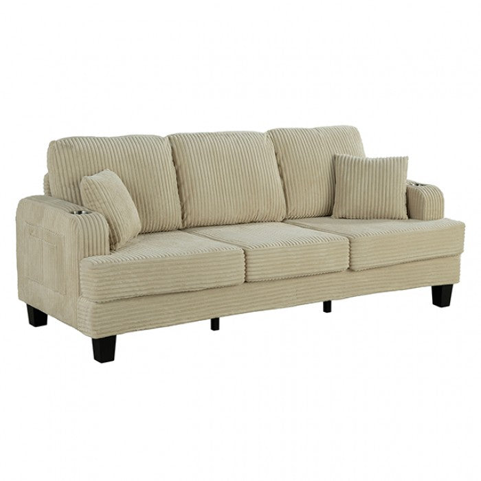 Moretaine Sofa Model Sl6932Bg-Sf-Pk By Furniture Of America 