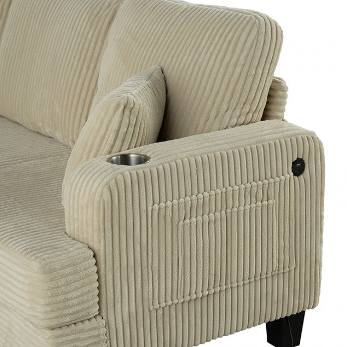 Moretaine Sofa Model Sl6932Bg-Sf-Pk By Furniture Of America 