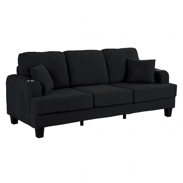 Moretaine Sofa Model Sl6932Bk-Sf-Pk By Furniture Of America 