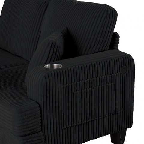 Moretaine Sofa Model Sl6932Bk-Sf-Pk By Furniture Of America 
