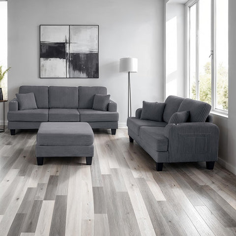 Moretaine Storage Ottomen Model Sl6932Dg-Ot By Furniture Of America 