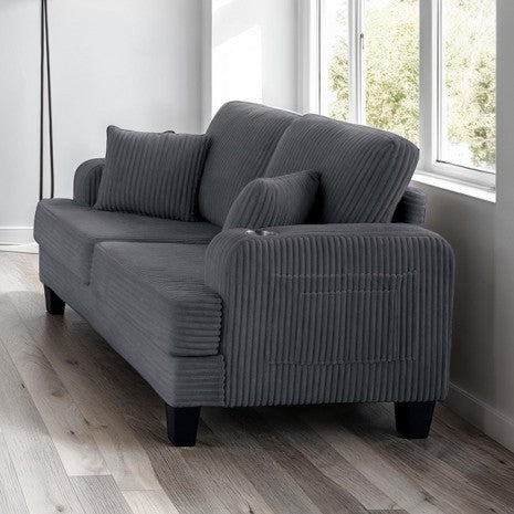 Moretaine Loveseat Model Sl6932Dg-Lv-Pk By Furniture Of America 