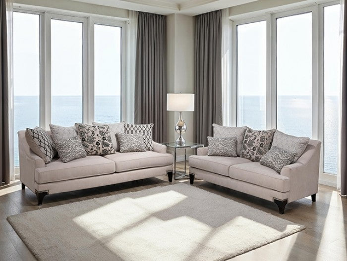 Lowell Sofa Model Sm2201Tp-Sf By Furniture Of America 