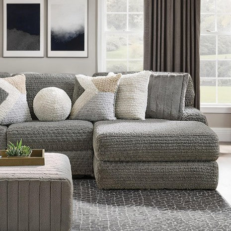 Elmhurst L-Shaped Sectional Model Sm5105-Sect By Furniture Of America 