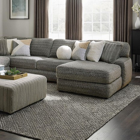 Elmhurst U-Shaped Sectional Model Sm5106-Sect By Furniture Of America 