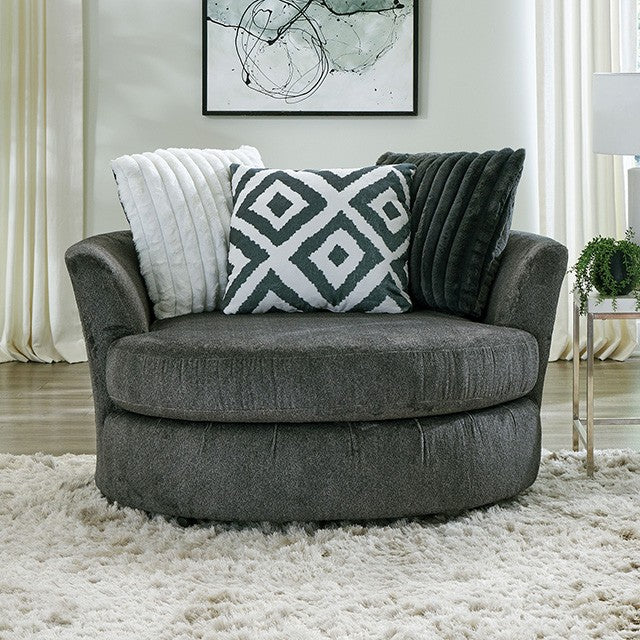 LOUGHLIN SWIVEL CHAIR By FURNITURE OF AMERICA SM5195-CH-SW – Caviani ...