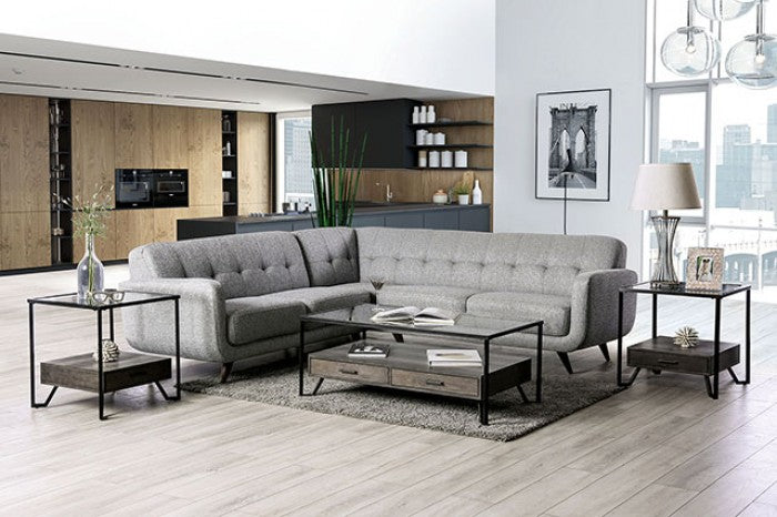 Dresden Sectional Model Sm6042-Sect By Furniture Of America 