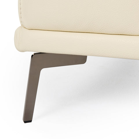 Lamod Italia Soho Italian Ivory Leather Sofa