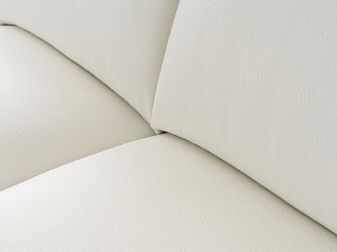 Lamod Italia Soho Italian White Leather Sofa Model VGDTSOHO-SF-WHT