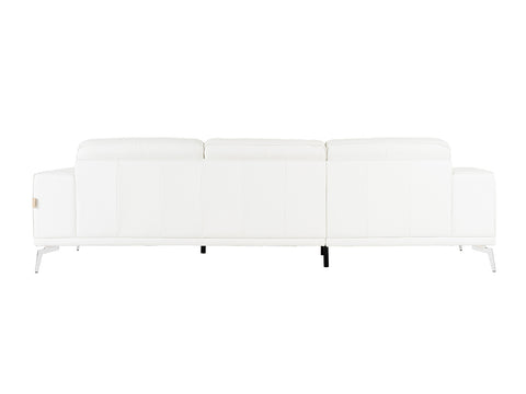 Lamod Italia Soho Italian White Leather Sofa Model VGDTSOHO-SF-WHT