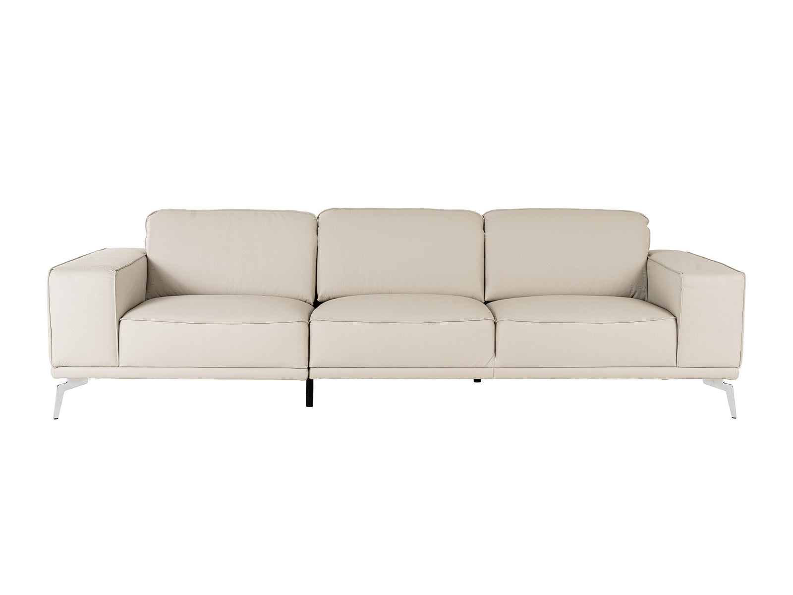 Lamod Italia Soho Italian Grey Leather Sofa Model VGDTSOHO-SF-GRY
