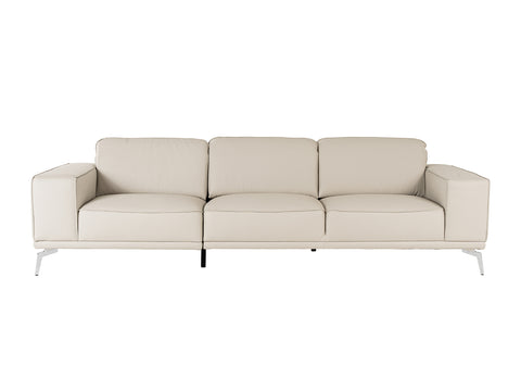 Lamod Italia Soho Italian Grey Leather Sofa Model VGDTSOHO-SF-GRY