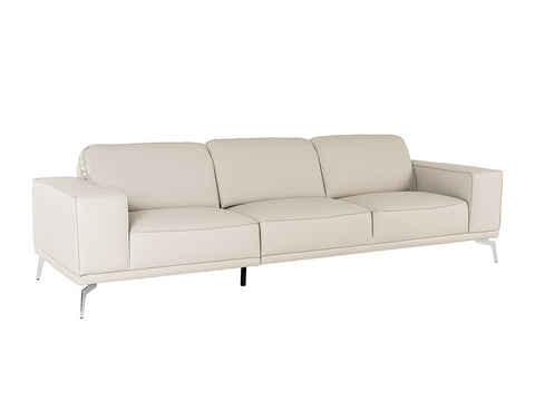 Lamod Italia Soho Italian Grey Leather Sofa Model VGDTSOHO-SF-GRY