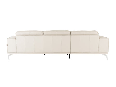 Lamod Italia Soho Italian Grey Leather Sofa Model VGDTSOHO-SF-GRY