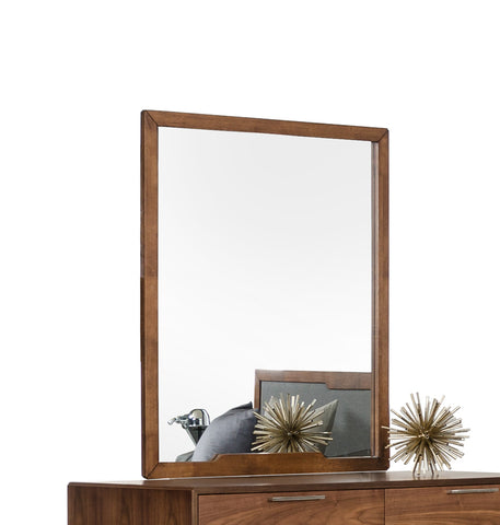 Nova Domus Soria Mid-Century Walnut Mirror