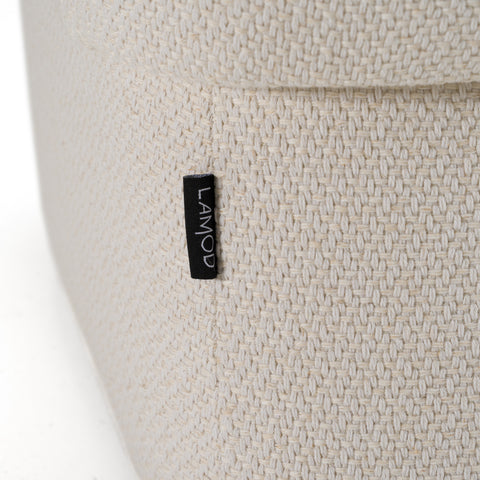 Modrest Souza Modern Beige Fabric Swivel Dining Chair Model VGKK-KF.Y1256-BGE