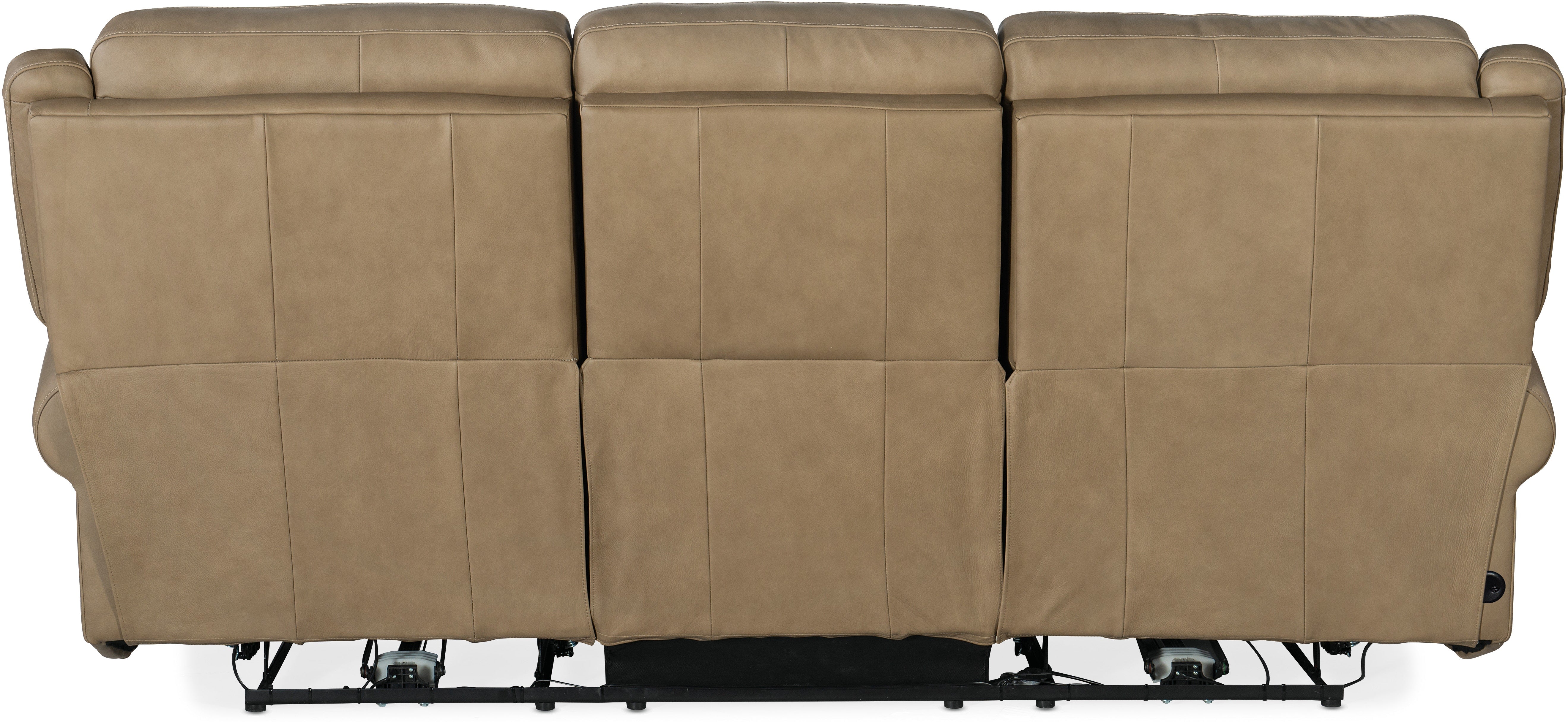 Hooker Furniture Living Room Oberon Zero Gravity Power Sofa with Power Headrest