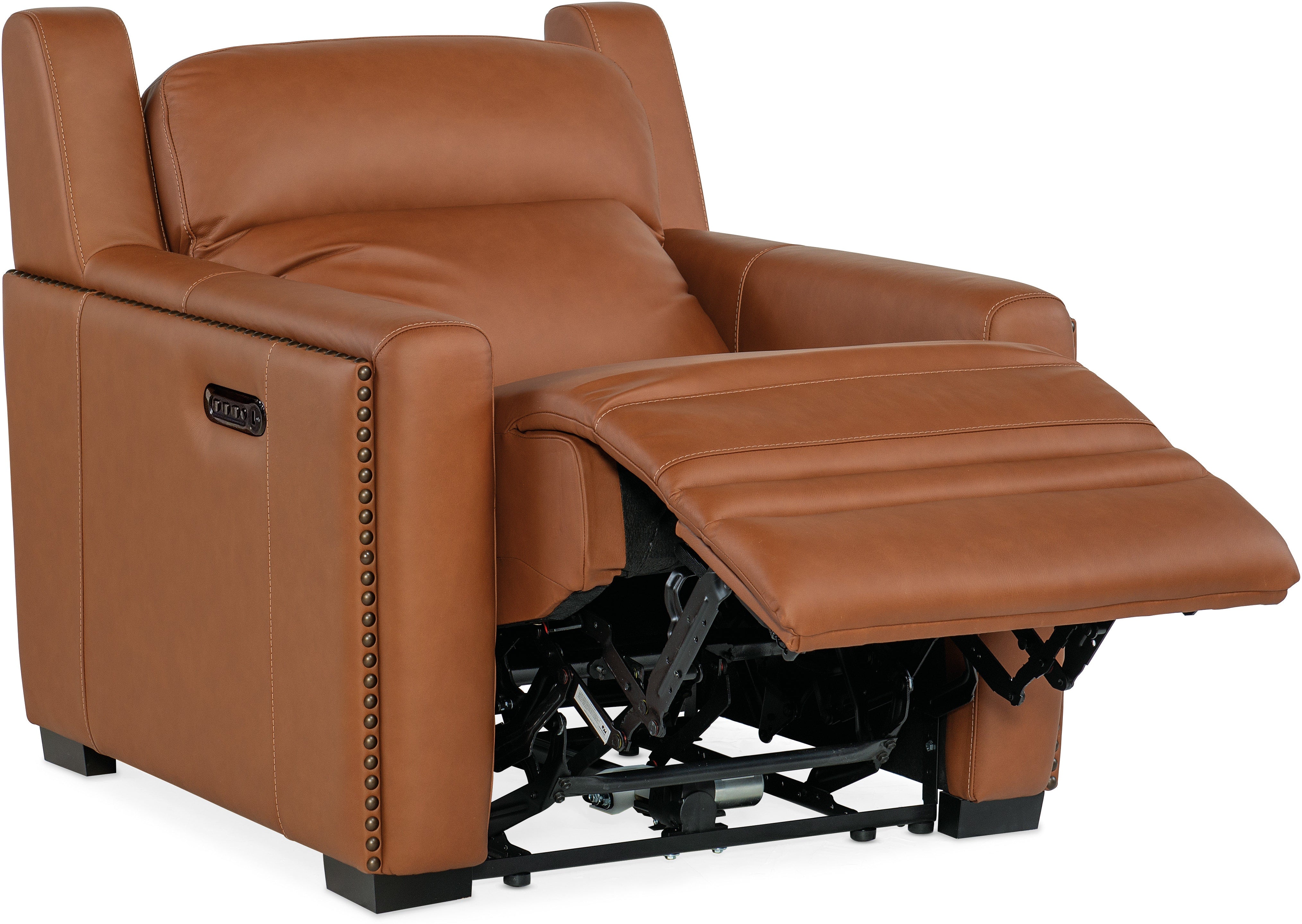 Hooker Furniture Living Room McKinley Power Recliner with Power Headrest & Lumbar