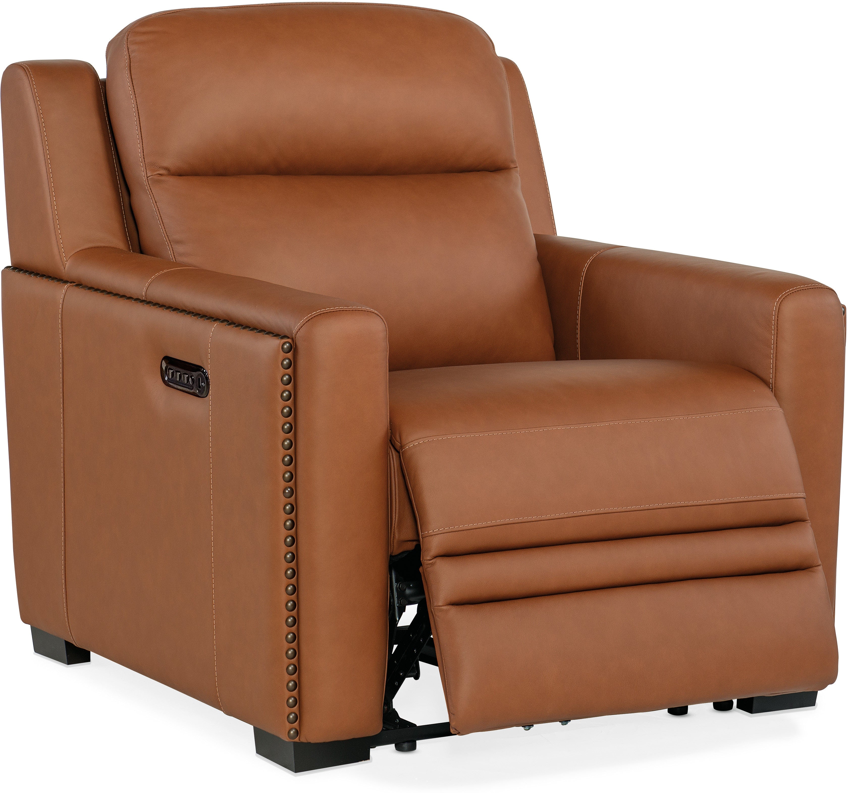 Hooker Furniture Living Room McKinley Power Recliner with Power Headrest & Lumbar