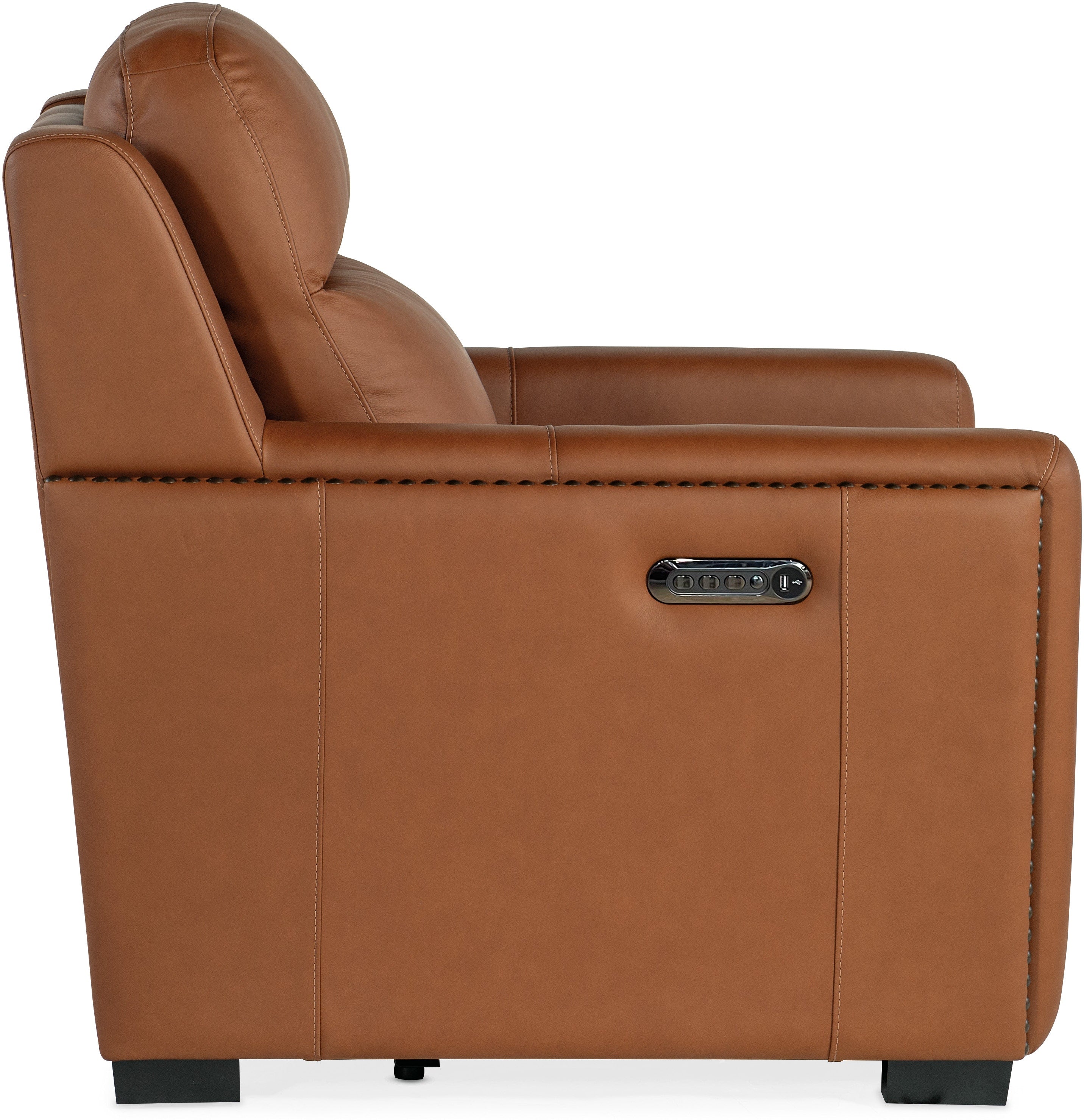 Hooker Furniture Living Room McKinley Power Recliner with Power Headrest & Lumbar