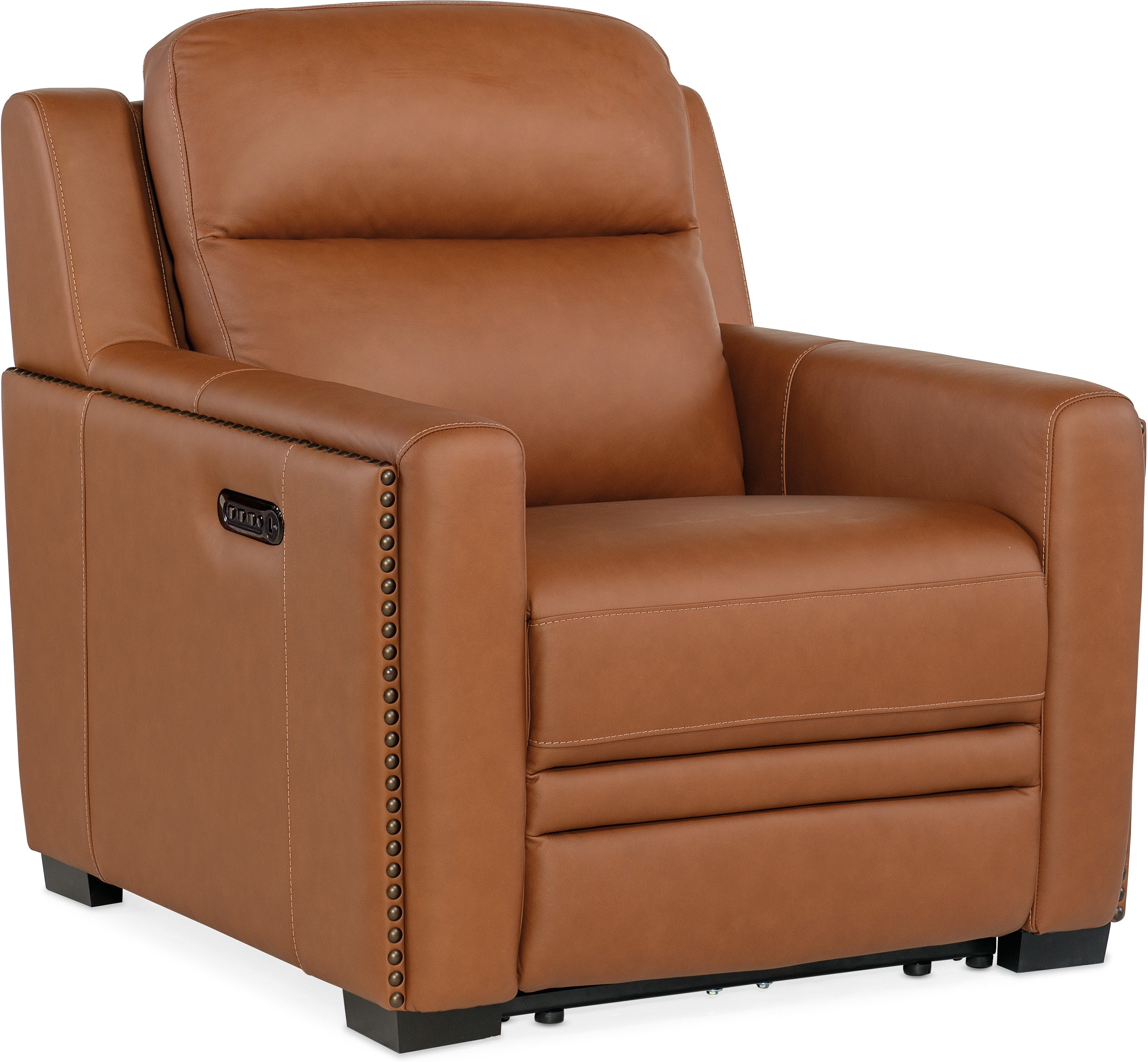 Hooker Furniture Living Room McKinley Power Recliner with Power Headrest & Lumbar