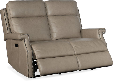Hooker Furniture Living Room Vaughn Zero Gravity Loveseat with Power Headrest