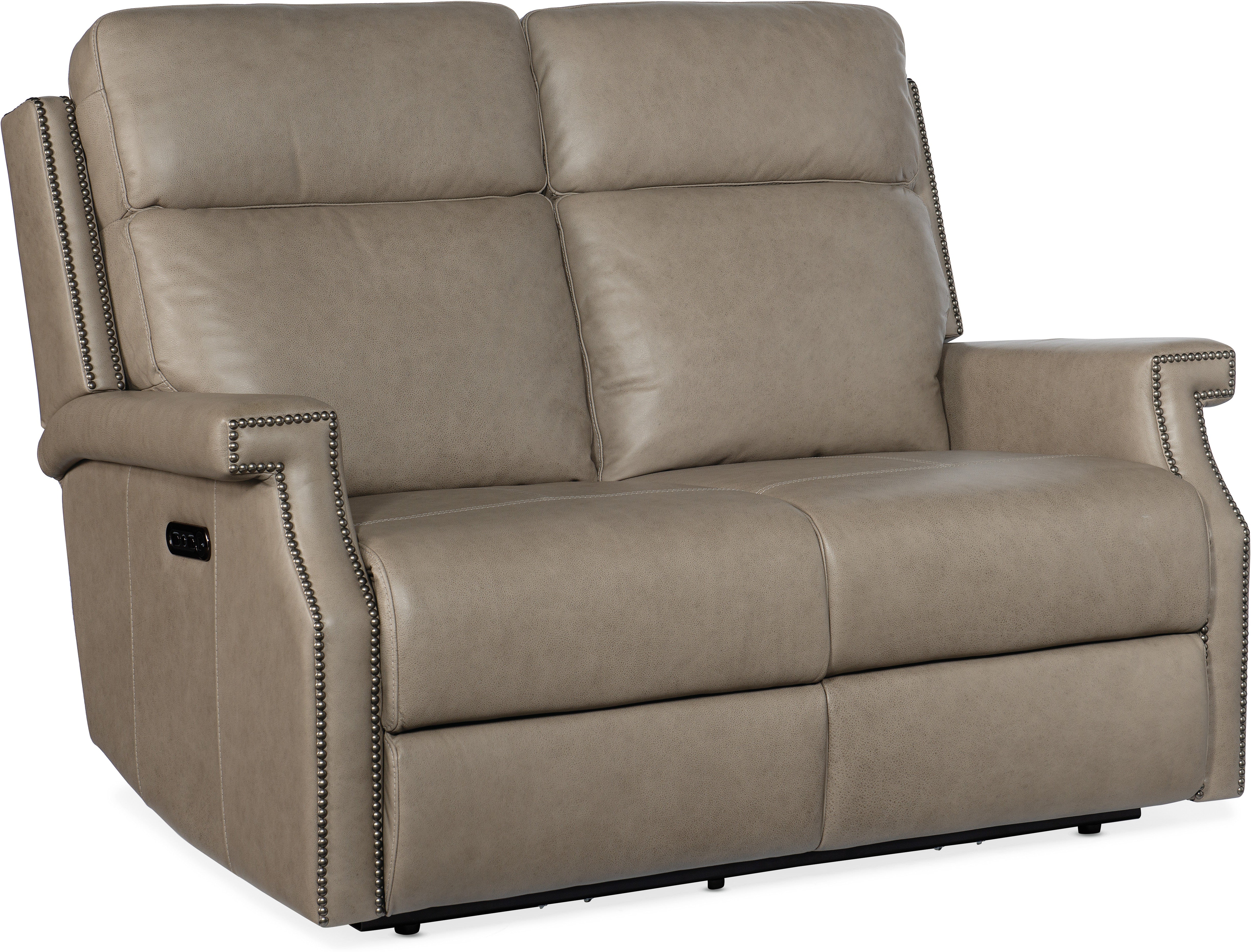 Hooker Furniture Living Room Vaughn Zero Gravity Loveseat with Power Headrest