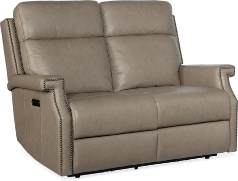 Hooker Furniture Living Room Vaughn Zero Gravity Loveseat with Power Headrest