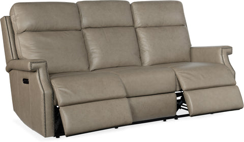 Hooker Furniture Living Room Vaughn Zero Gravity Sofa with Power Headrest