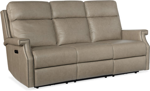 Hooker Furniture Living Room Vaughn Zero Gravity Sofa with Power Headrest