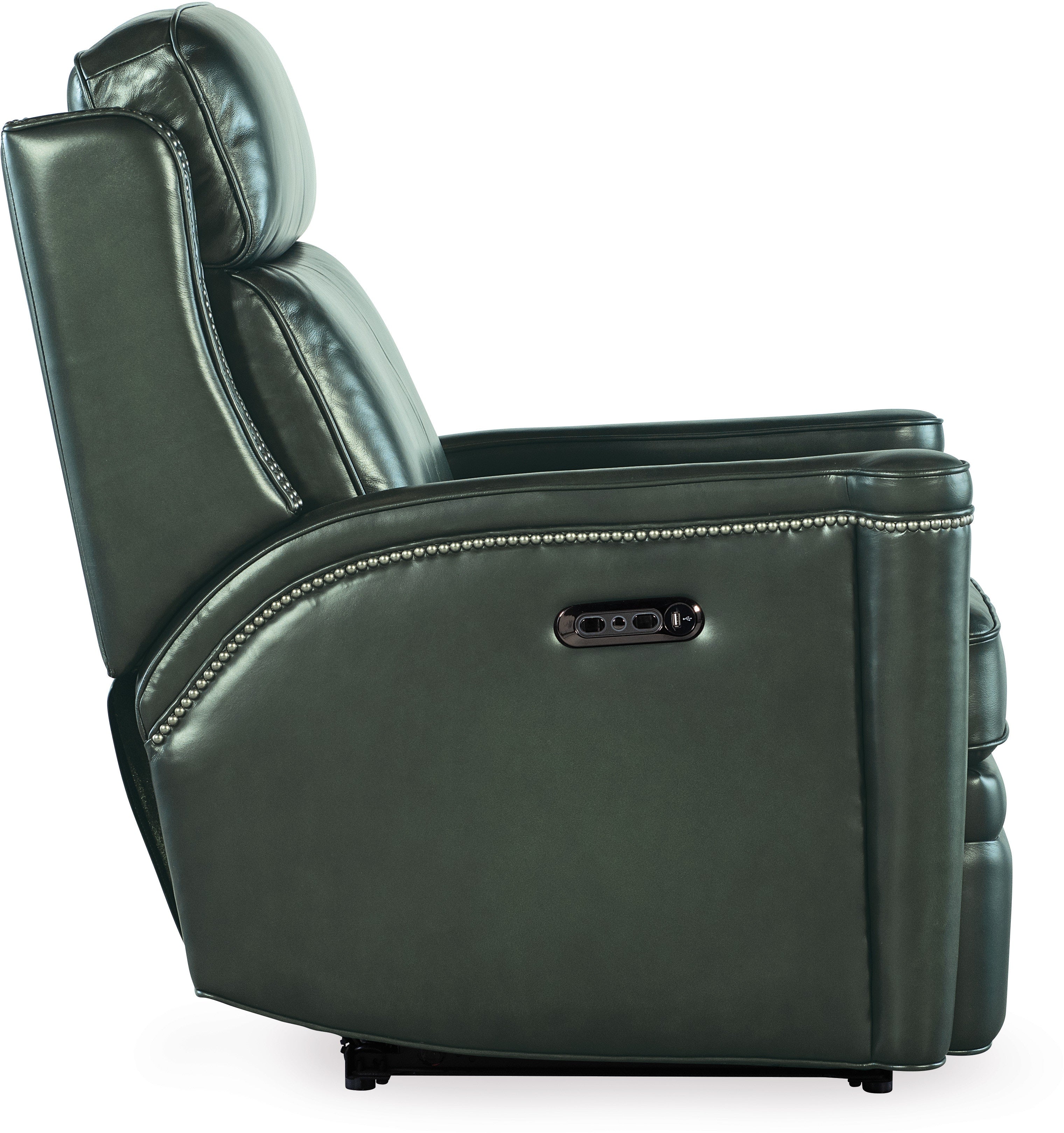 Hooker Furniture Living Room Hamilton Power Recliner w/Power Headrest