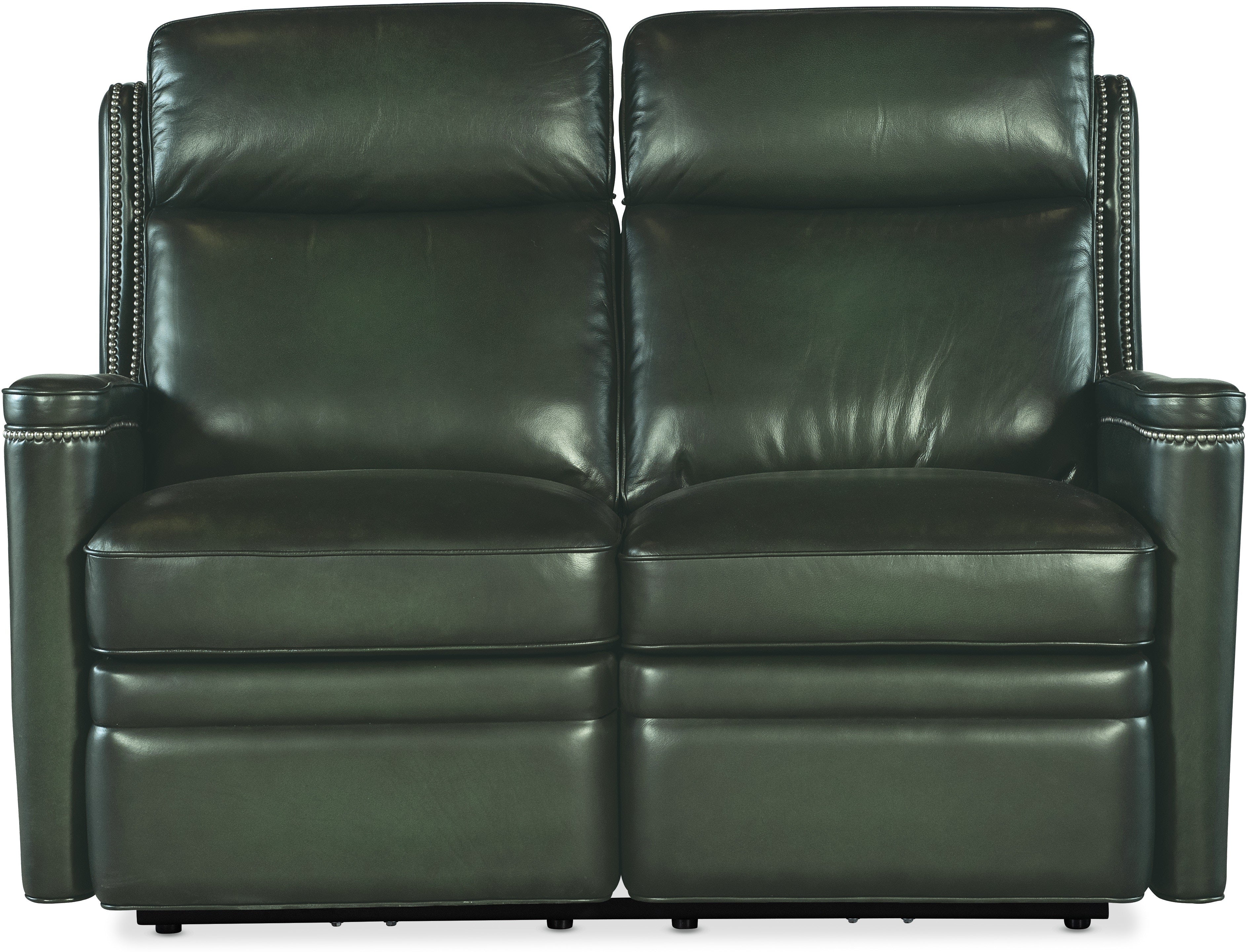 Hooker Furniture Living Room Hamilton Power Loveseat w/Power Headrest