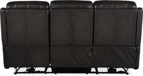 Hooker Furniture Living Room Hamilton Power Sofa w/Power Headrest
