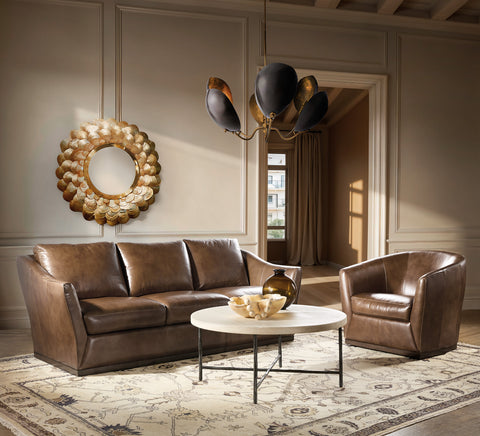 Hooker Furniture Living Room Fairfax Stationary Sofa