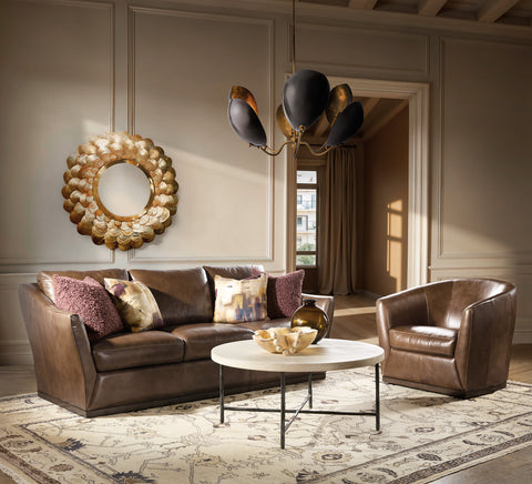 Hooker Furniture Living Room Fairfax Swivel Chair