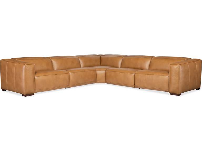 Hooker Furniture Living Room Fresco 5 Seat Sectional 3-PWR